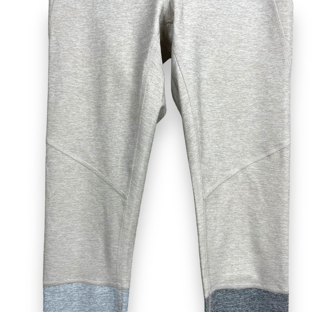 Outdoor Voices Leggings Womens Medium Gray Taupe Two Tone Heathered - Picture 7 of 12